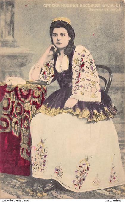 Kosovo - Serbian woman from Kosovo vilayet