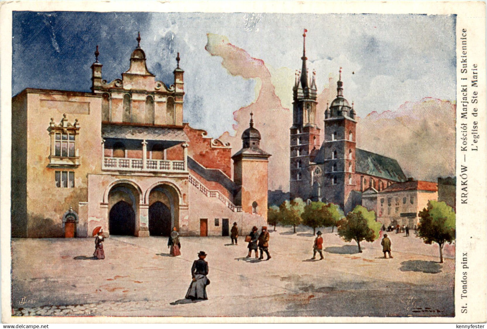 Krakow - Künstlerkarte