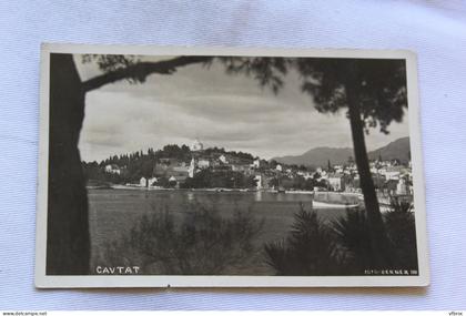 Cpsm 1937, Cravtat, Croatie