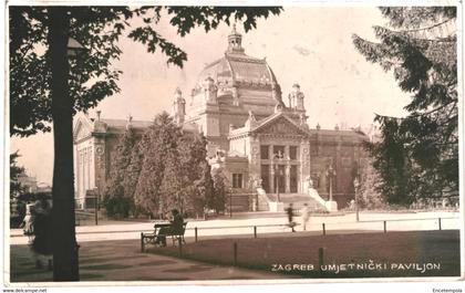 CPA Carte postale  Croatie Zagreb Umjetnicki Paviljon 1930  VM58646