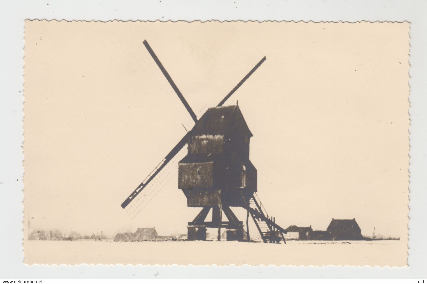 Kruishoutem  FOTOKAART van de Kapellemolen    MOLEN MOULIN