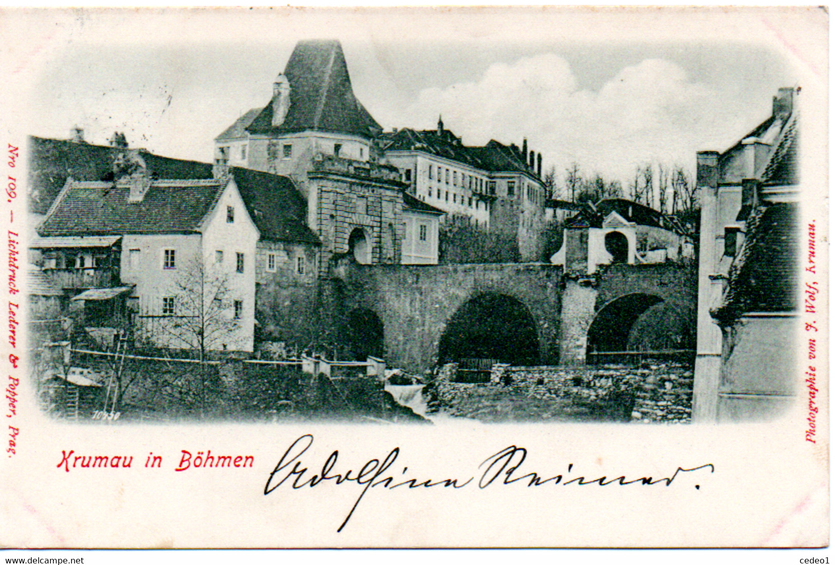 KRUMAU  IN BOHMEN