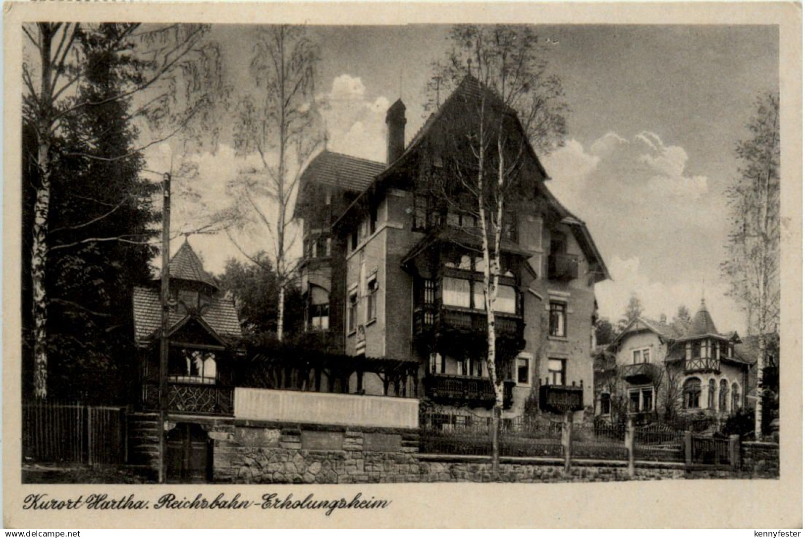 Kurort Hartha, Reichsbahn-Erholungsheim