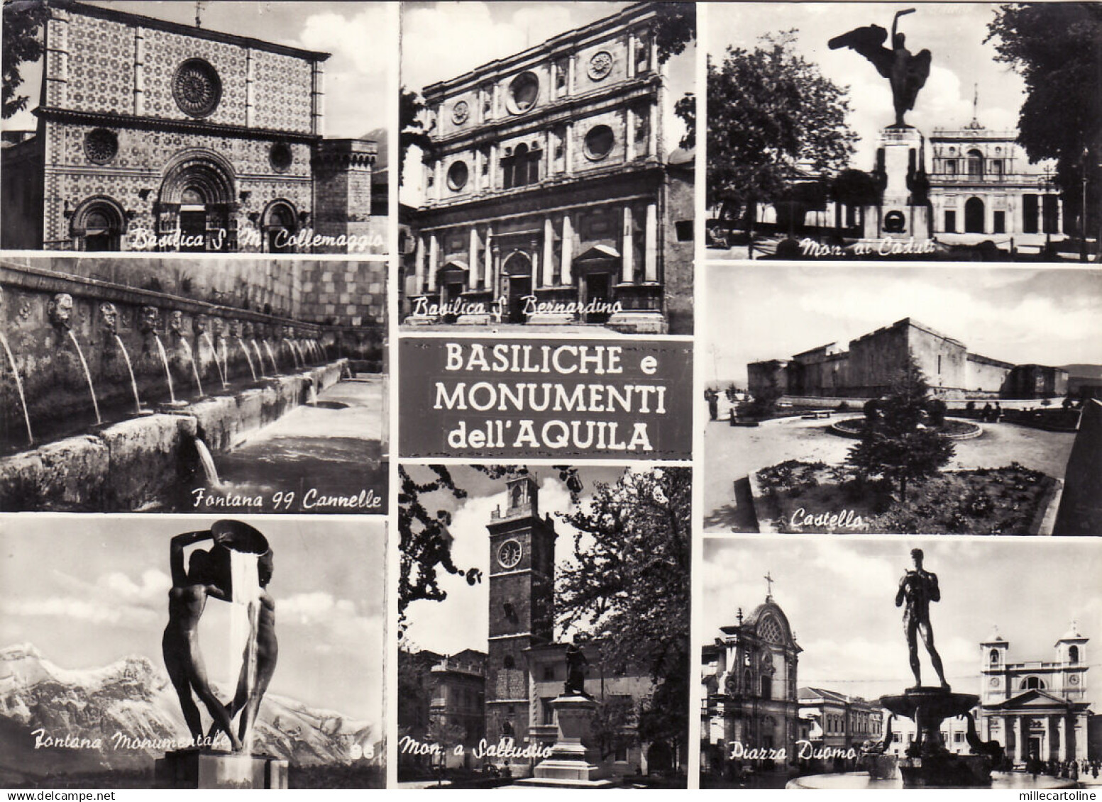 #L'AQUILA: BASILICHE E MONUMENTI