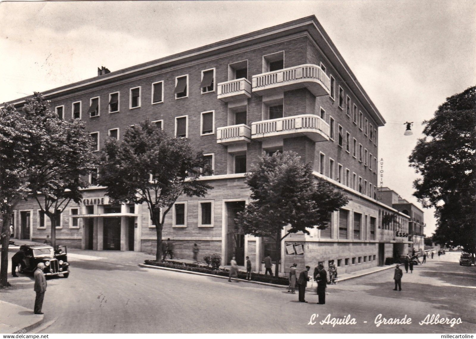 # L'AQUILA: GRANDE ALBERGO