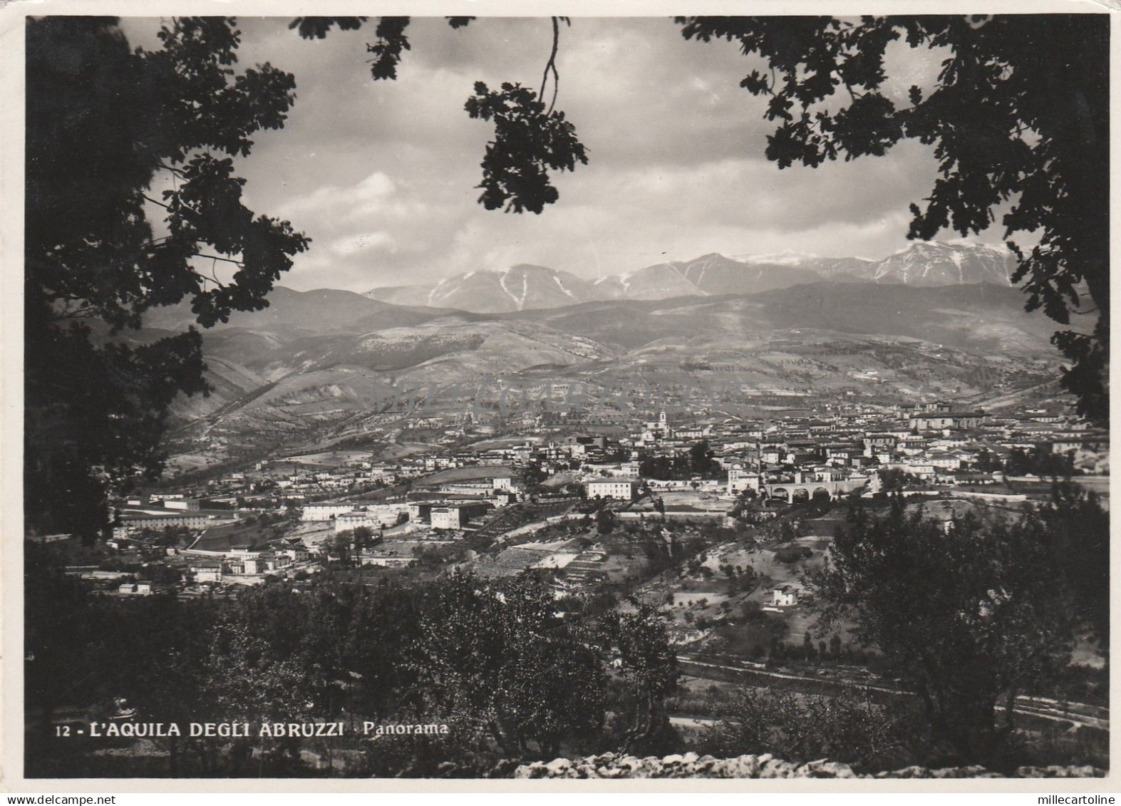 L'AQUILA - Panorama 1948