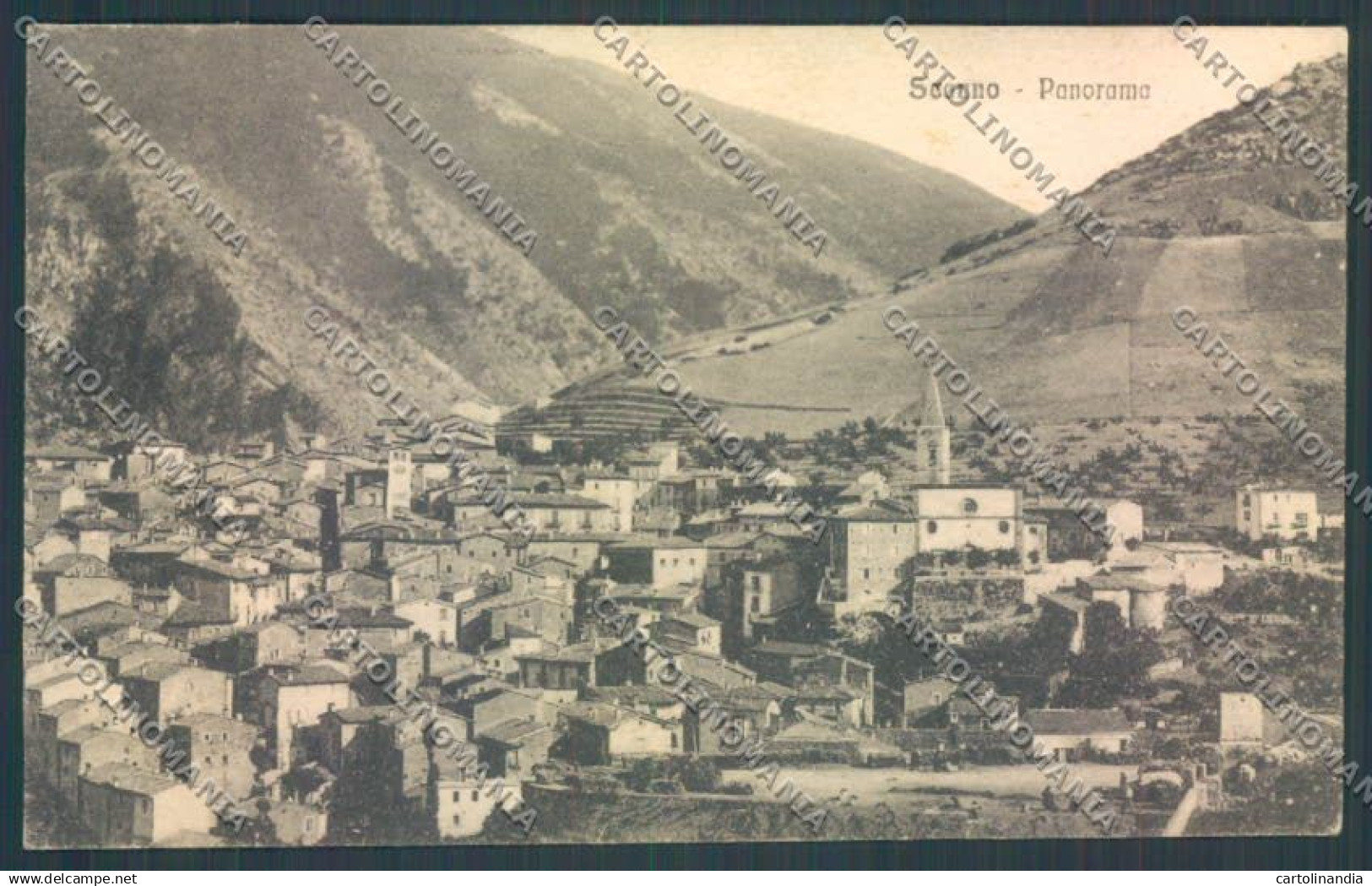 L'Aquila Scanno cartolina ZQ1814