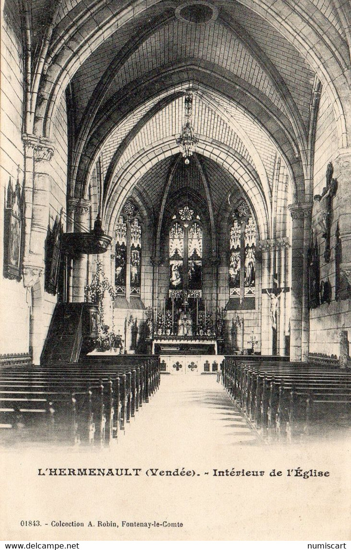 L'Hermenault belle vue Intérieur de l'Eglise