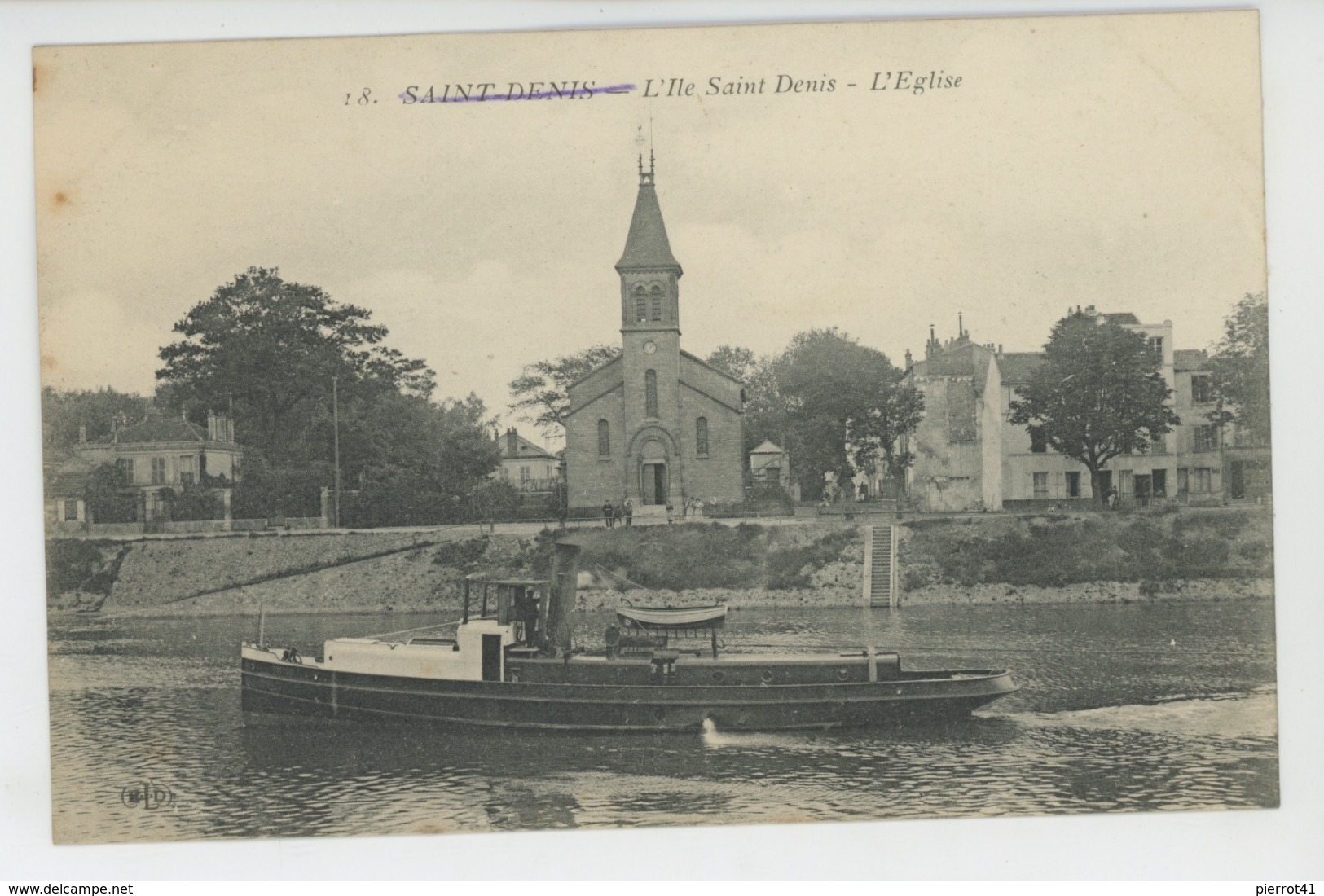 L'ILE SAINT DENIS - L'Eglise