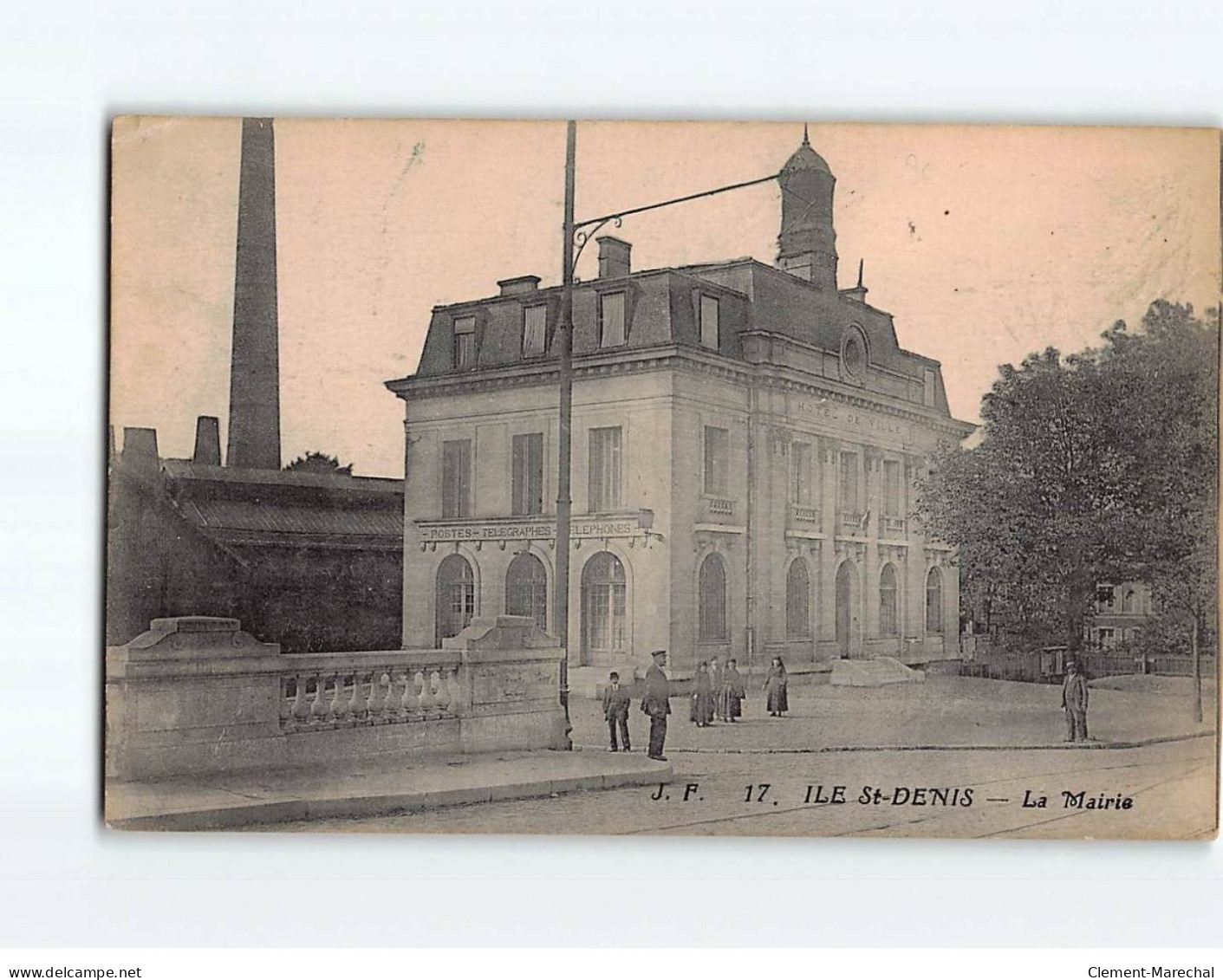 L'ILE SAINT DENIS : La Mairie - état