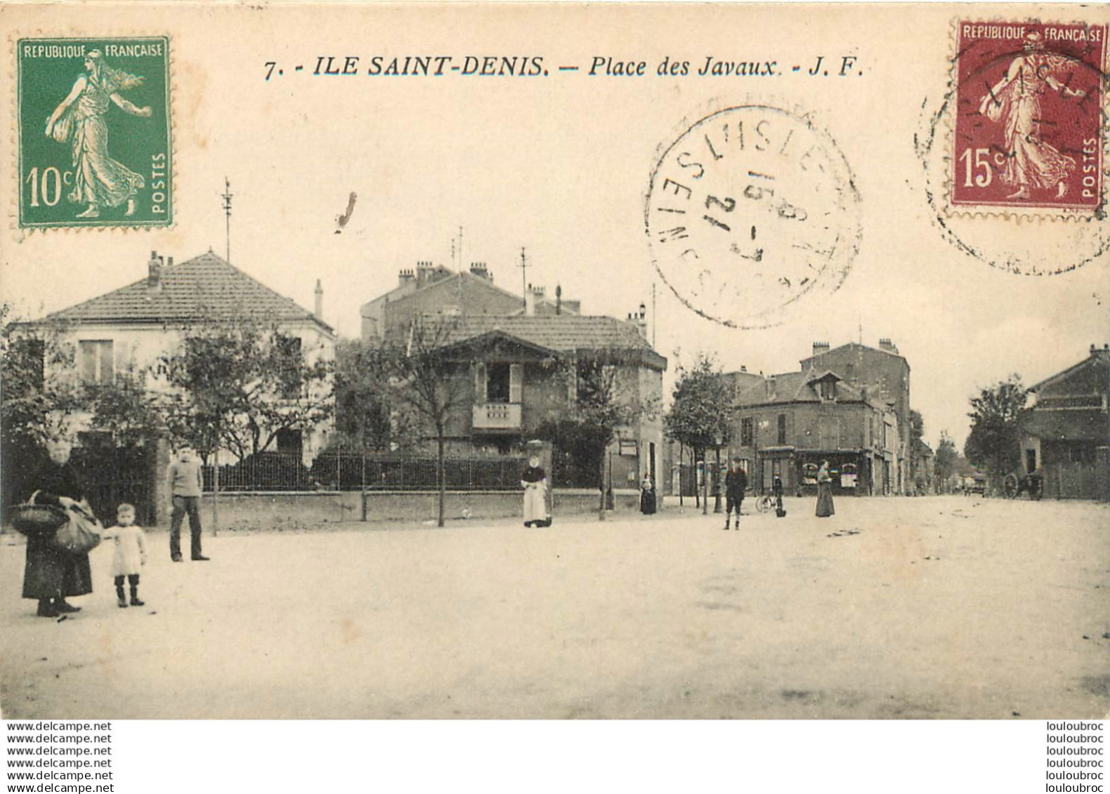 L'ILE SAINT DENIS PLACE DES JAVAUX