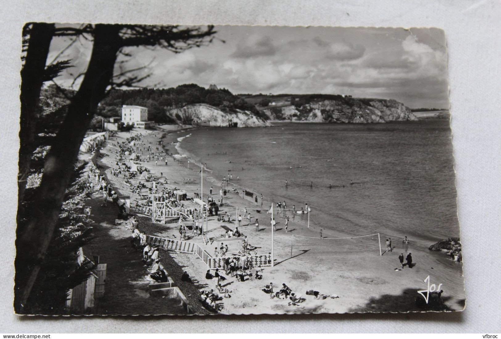 L61, Cpm, Morgat, vue générale de la grande plage, Finistère 29