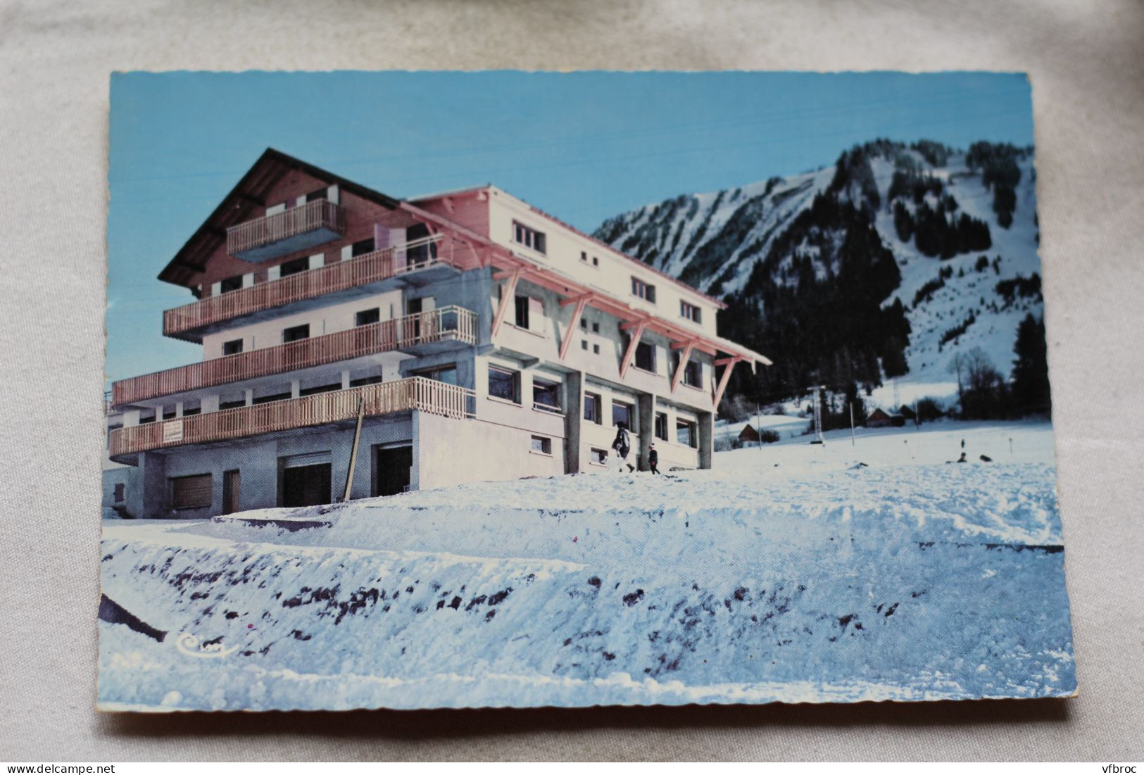 L850, Cpm, Thollon les Memises, hôtel les Gentianes, Haute Savoie 74