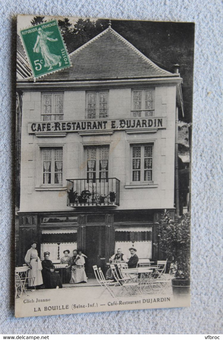 la Bouille, café restaurant Dujardin, Seine maritime 76