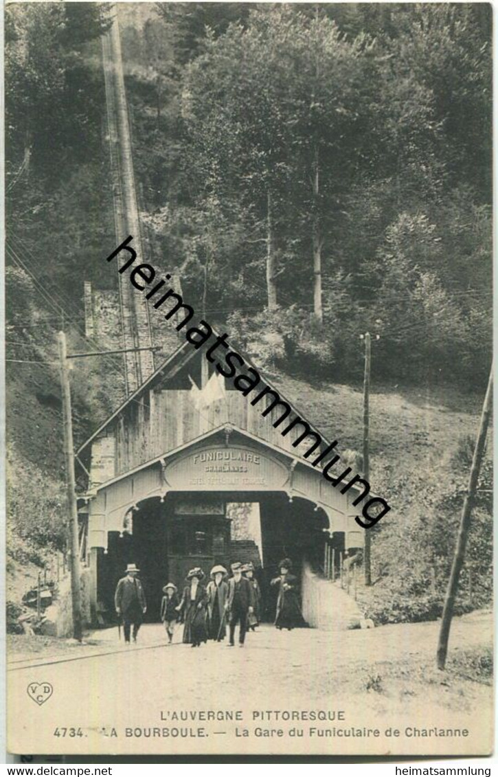 La Bourboule - La Gare du Funiculaire de Charlanne