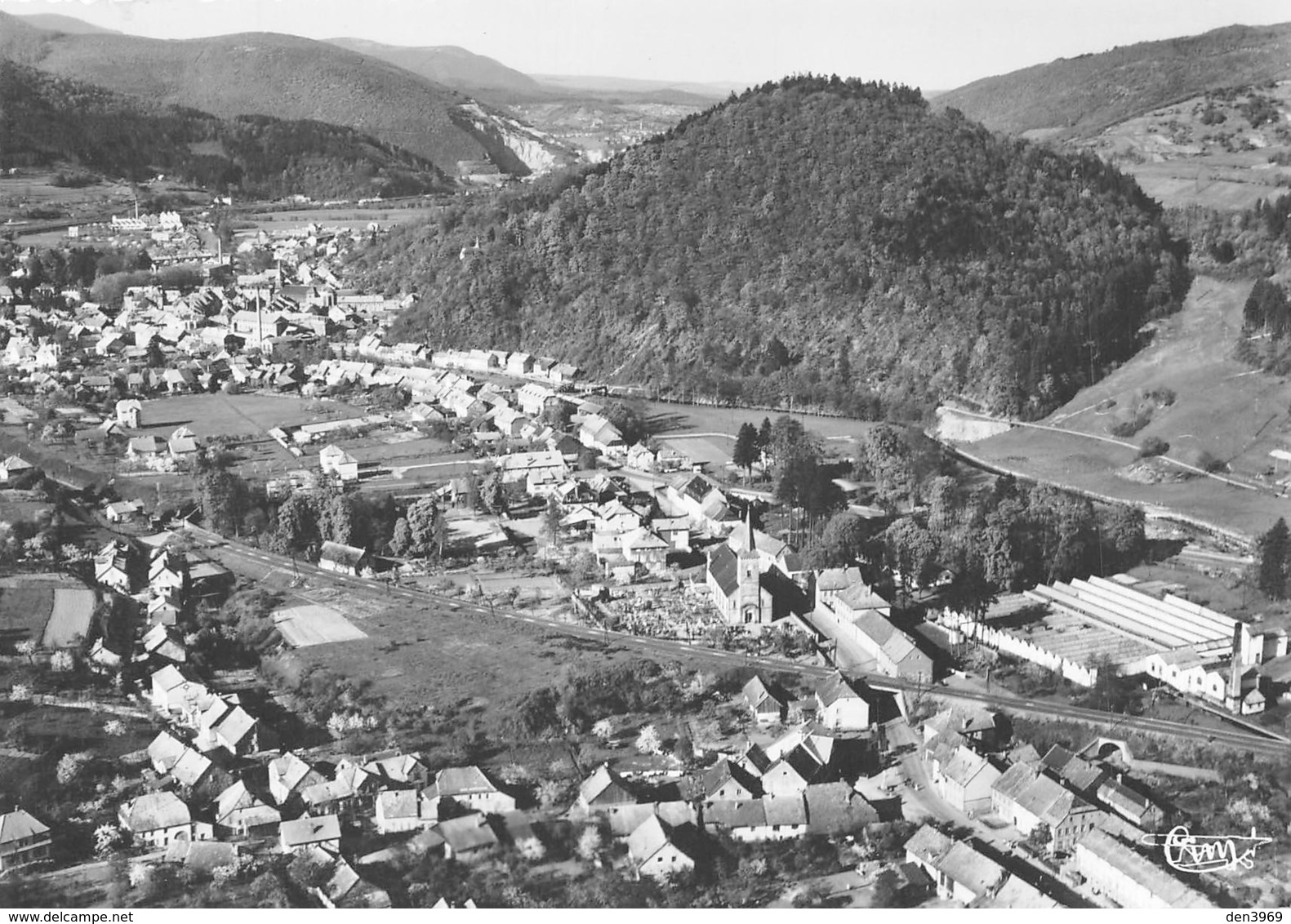 La Broque - Vue générale aérienne