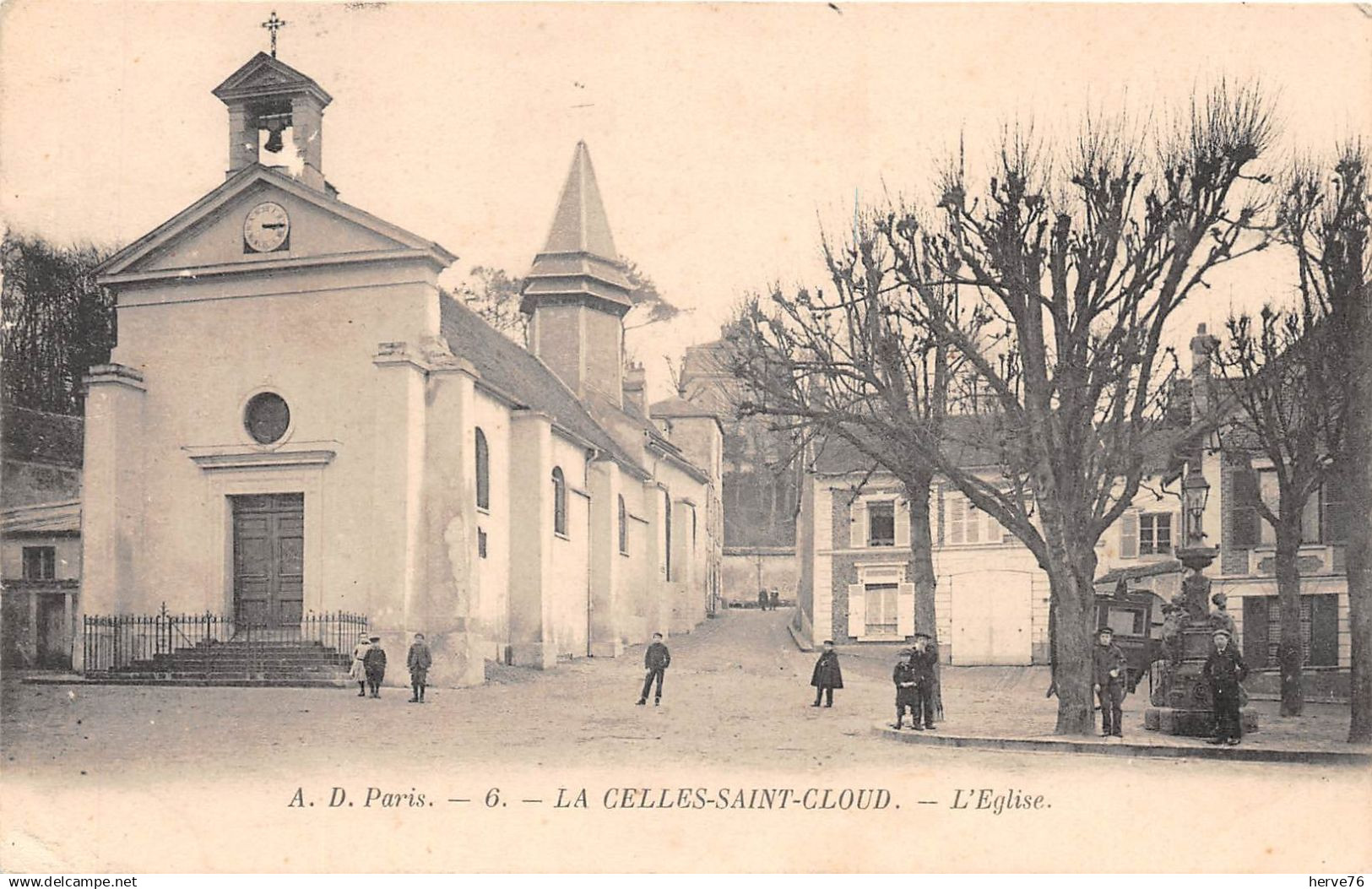 LA CELLE SAINT CLOUD - l'Eglise