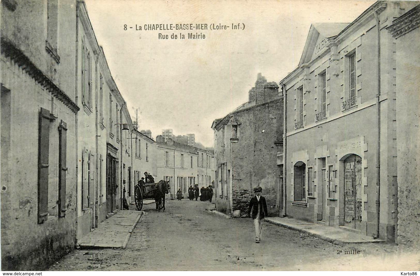 la chapelle basse mer * rue de la mairie