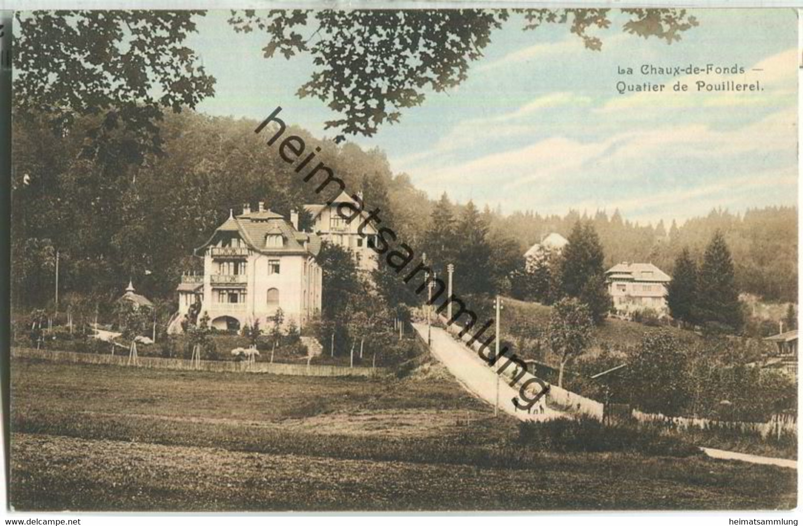 La Chaux-de-Fonds - Quartier de Pouillerel - Edition John Dubois La Chaux-de-Fonds