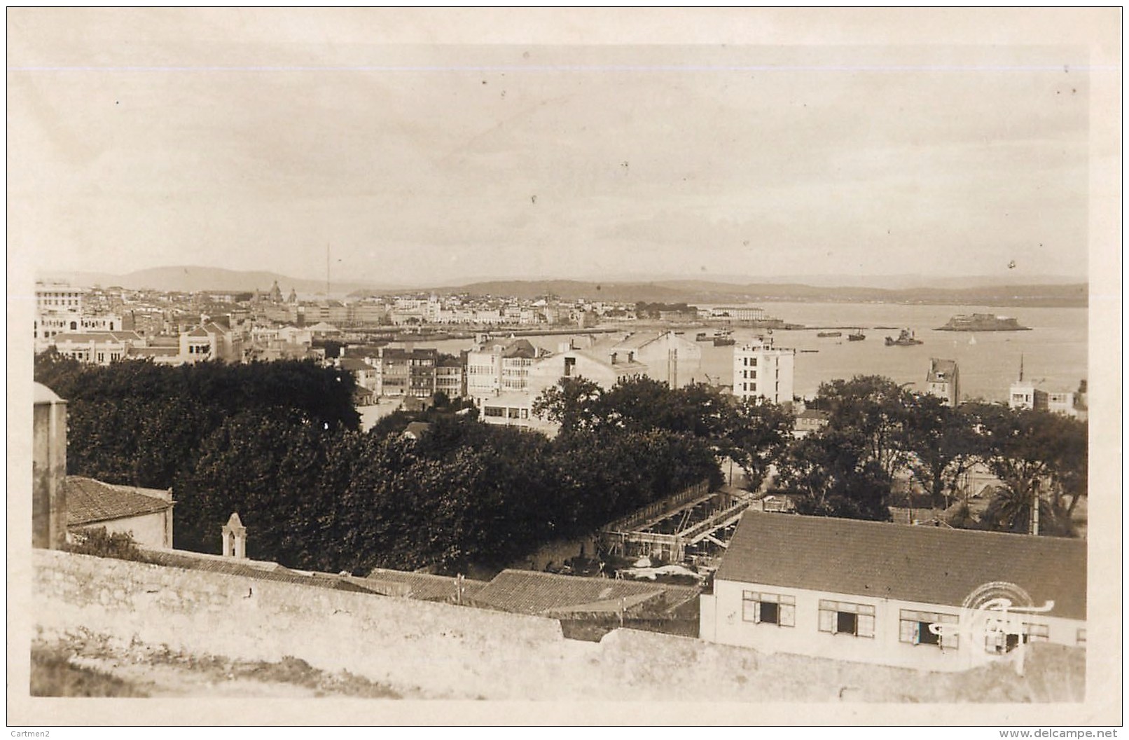 LA CORUNA VISTA PARANOMICA COLECCIONES LOTY ESPANA