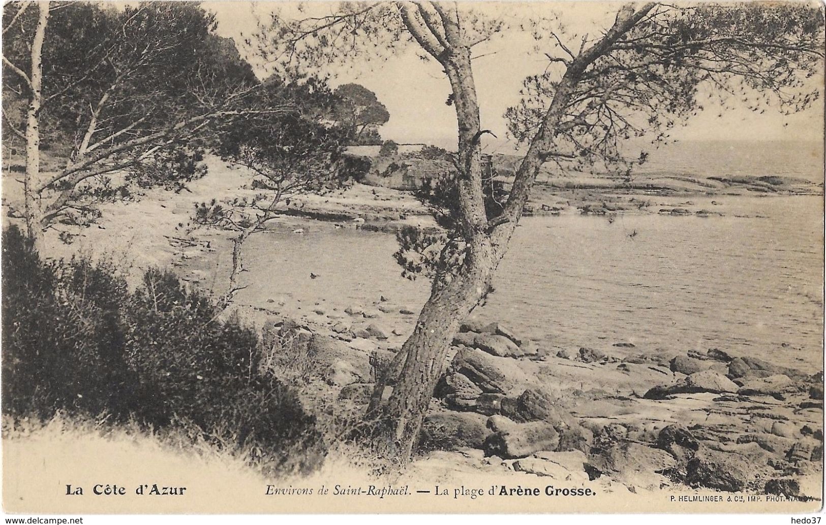 LA Côte d'Azur - Environs de Saint-Raphaël - La Plage d'Arène Grosse