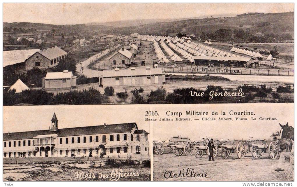 LA COURTINE CAMP MILITAIRE DE LA COURTINE