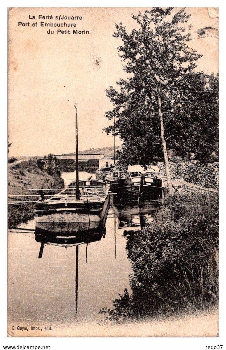 La Ferté sous Jouarre - Port et Embouchure du Petit Morin