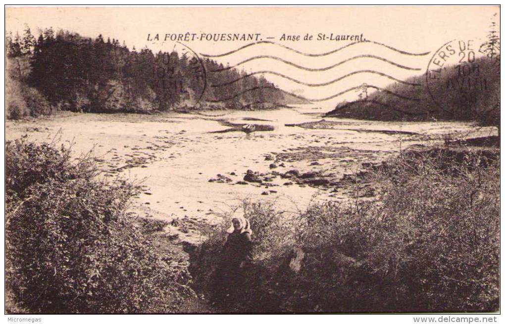 LA FORÊT-FOUESNANT - Anse de Saint-Laurent