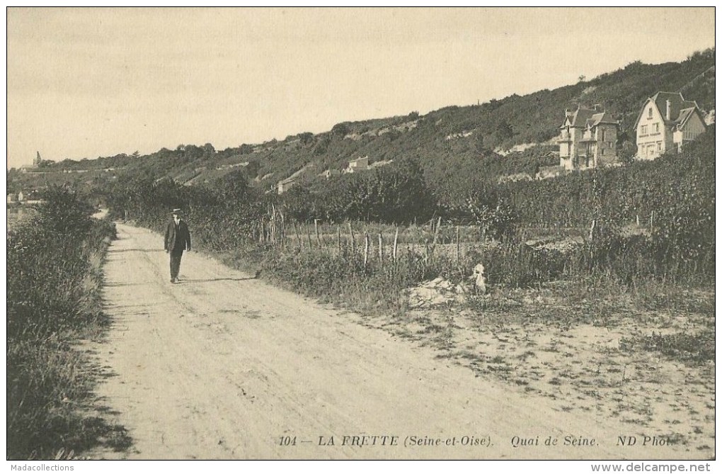 La Frette-sur-Seine  (95.Val d´Oise)  quai de Seine