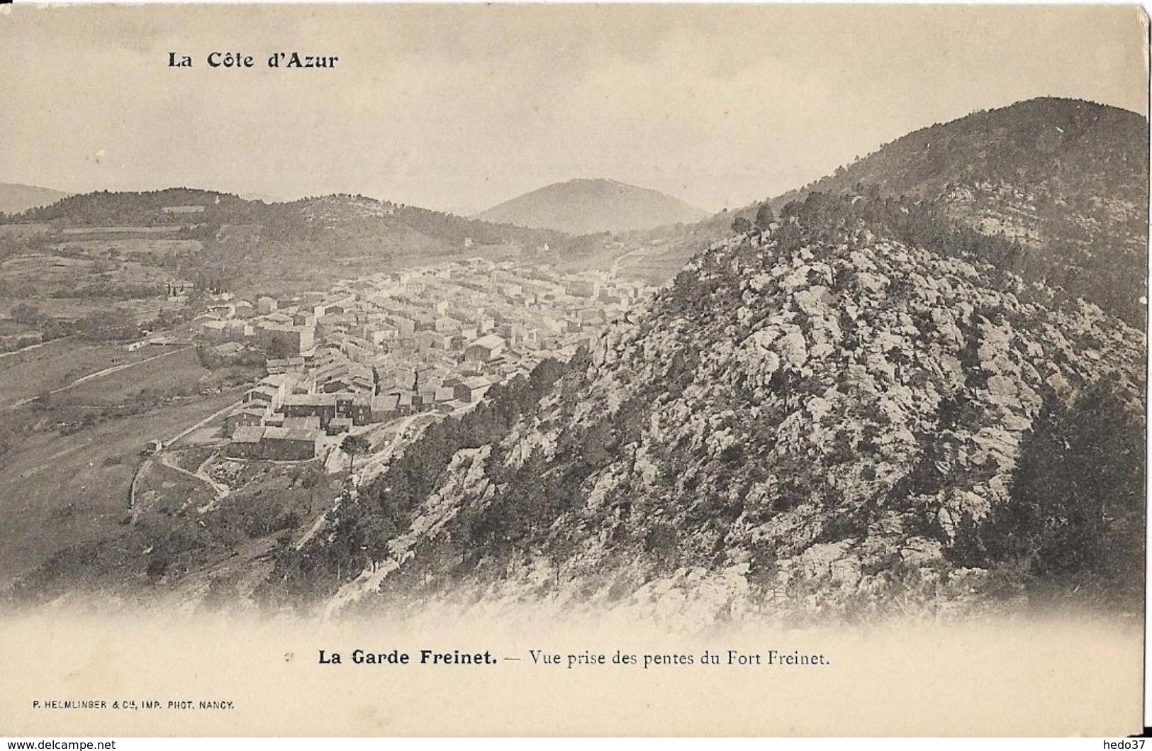 La Garde Freinet - Vue prise du fort Freynet