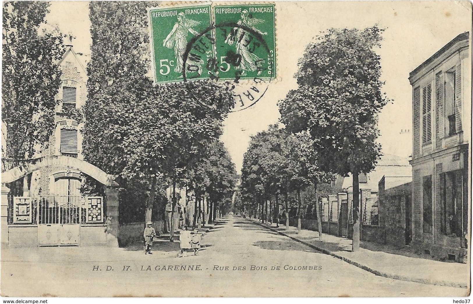 La Garenne - Rue des Bois de Colombes