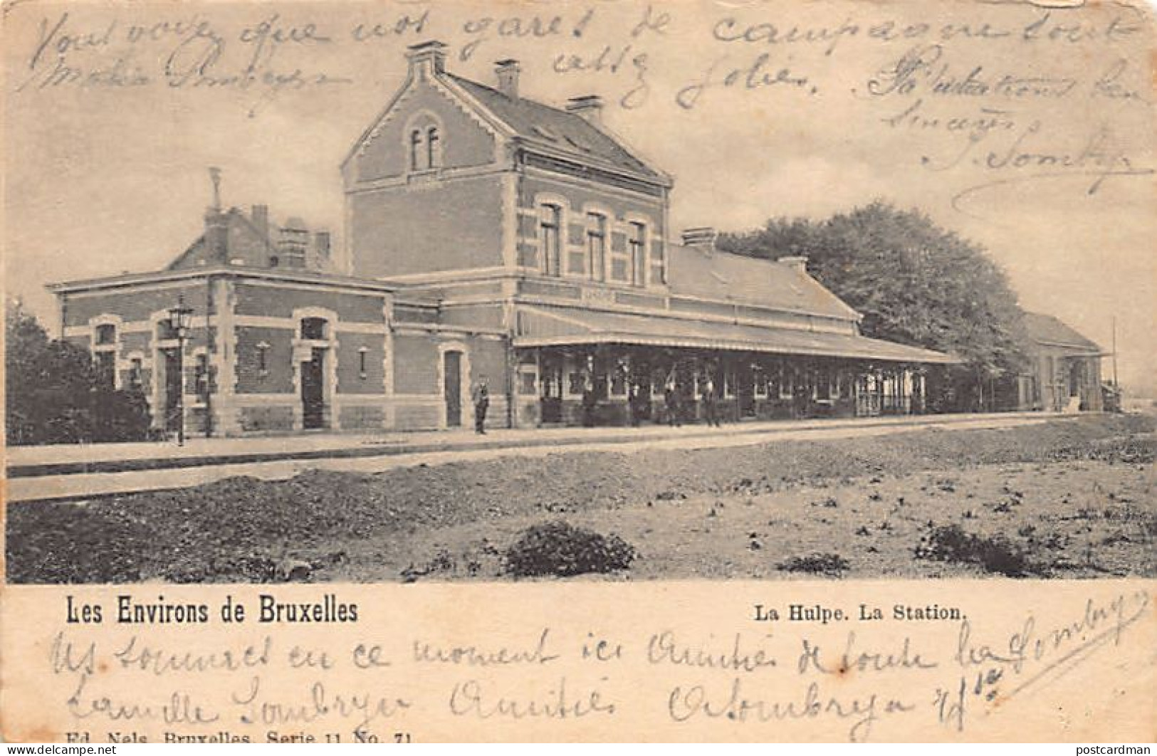 LA HULPE (Br. W.) La Station - Ed. Nels Série 11 N. 71