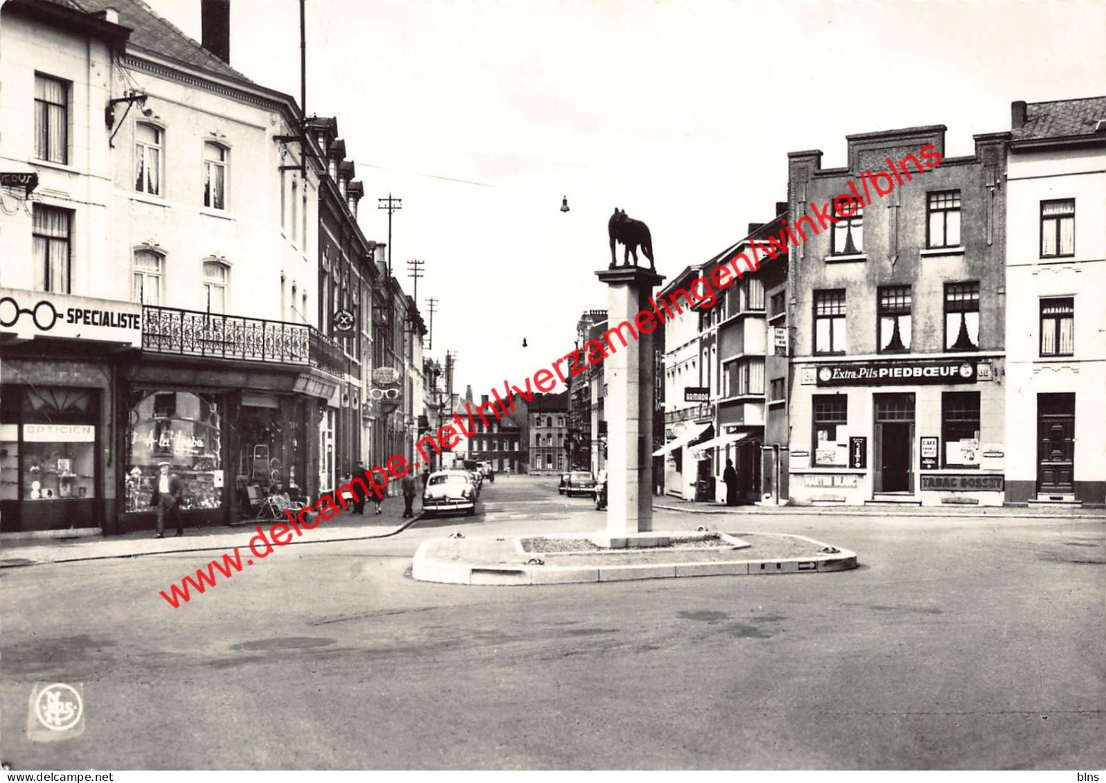 La Louve - monument érigé lors des Fêtes de Wallonie 1953 - La Louvière