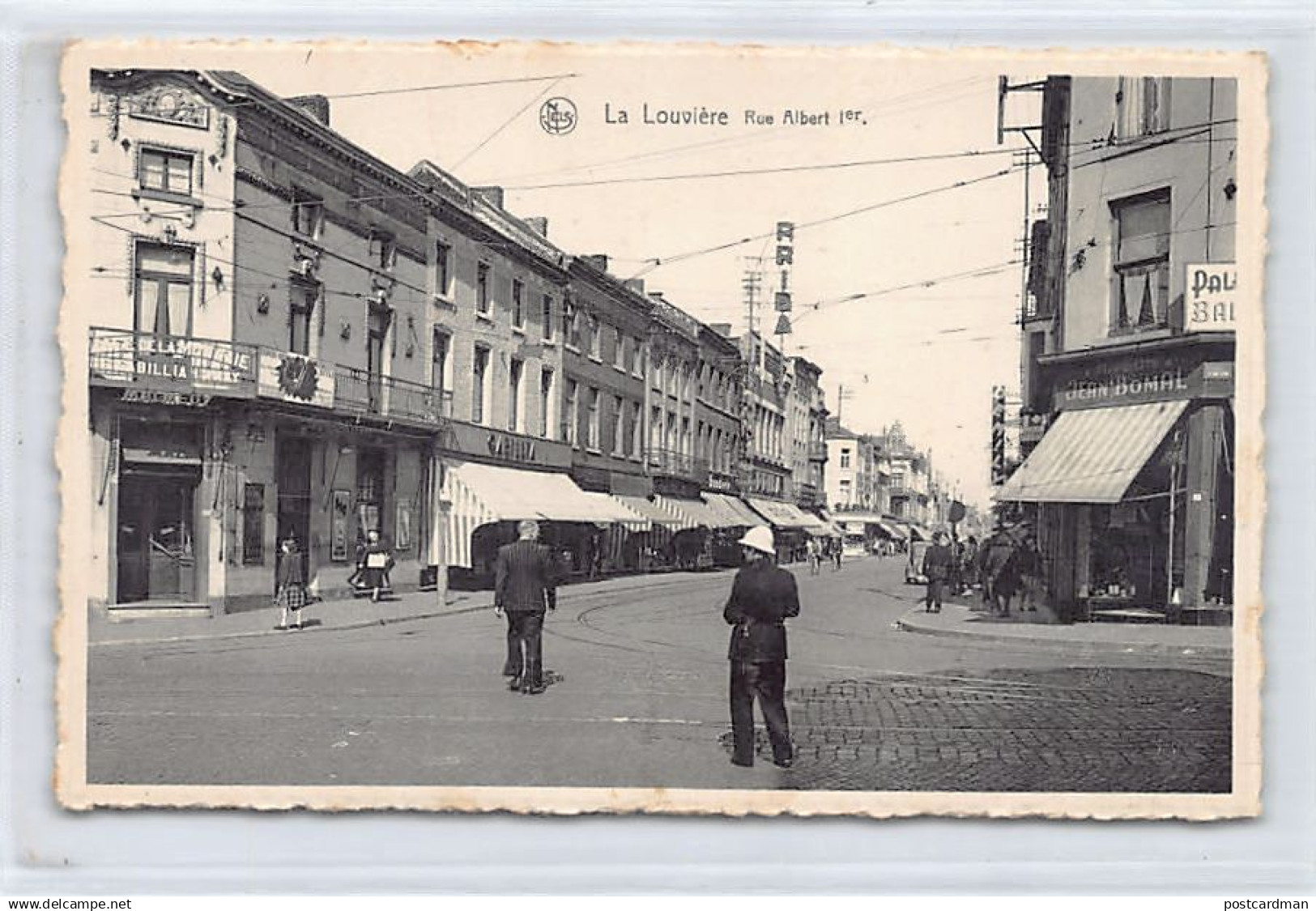 LA LOUVIÈRE (Hainaut) Rue Albert Ier