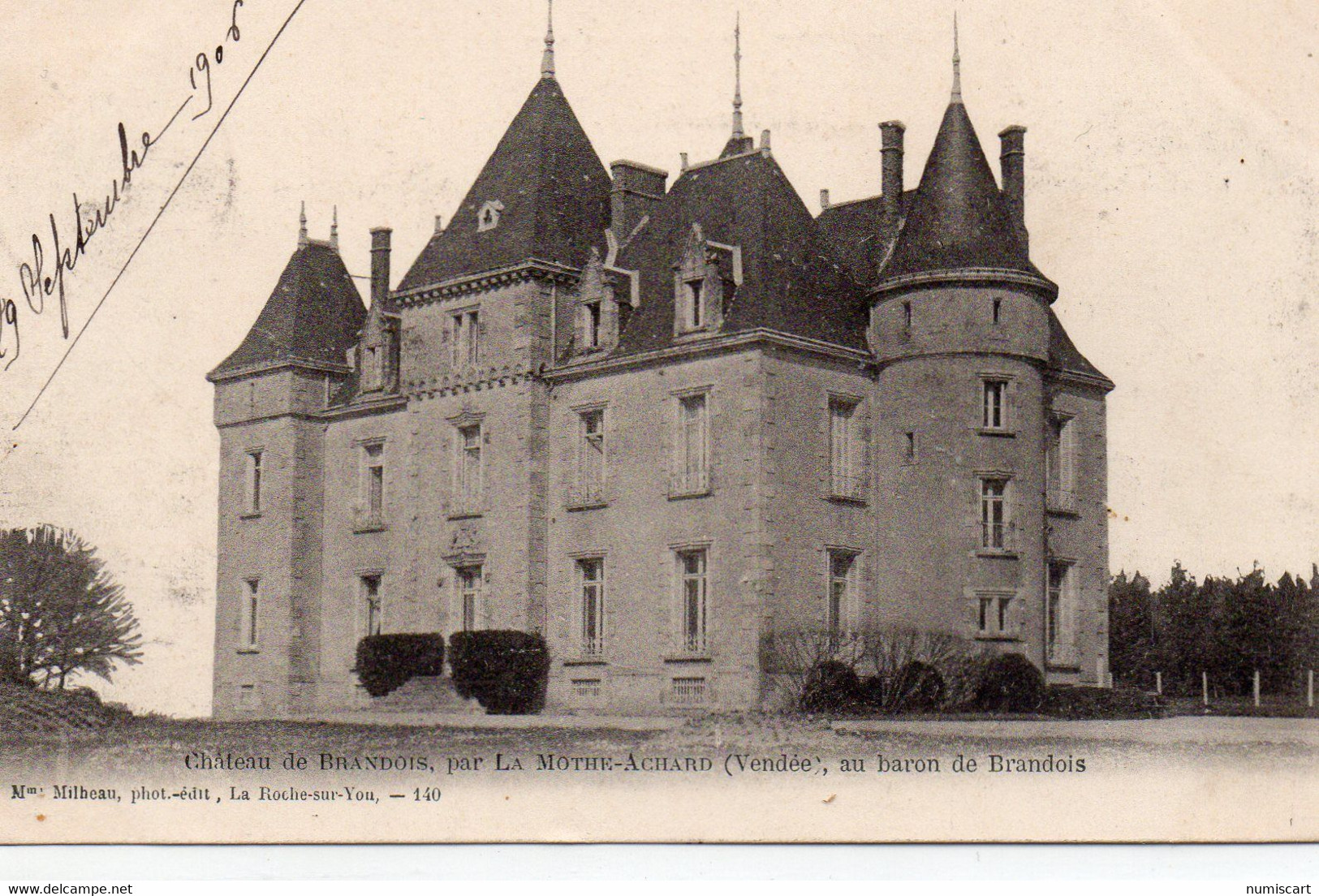 La Mothe-Achard le Château de Brandois