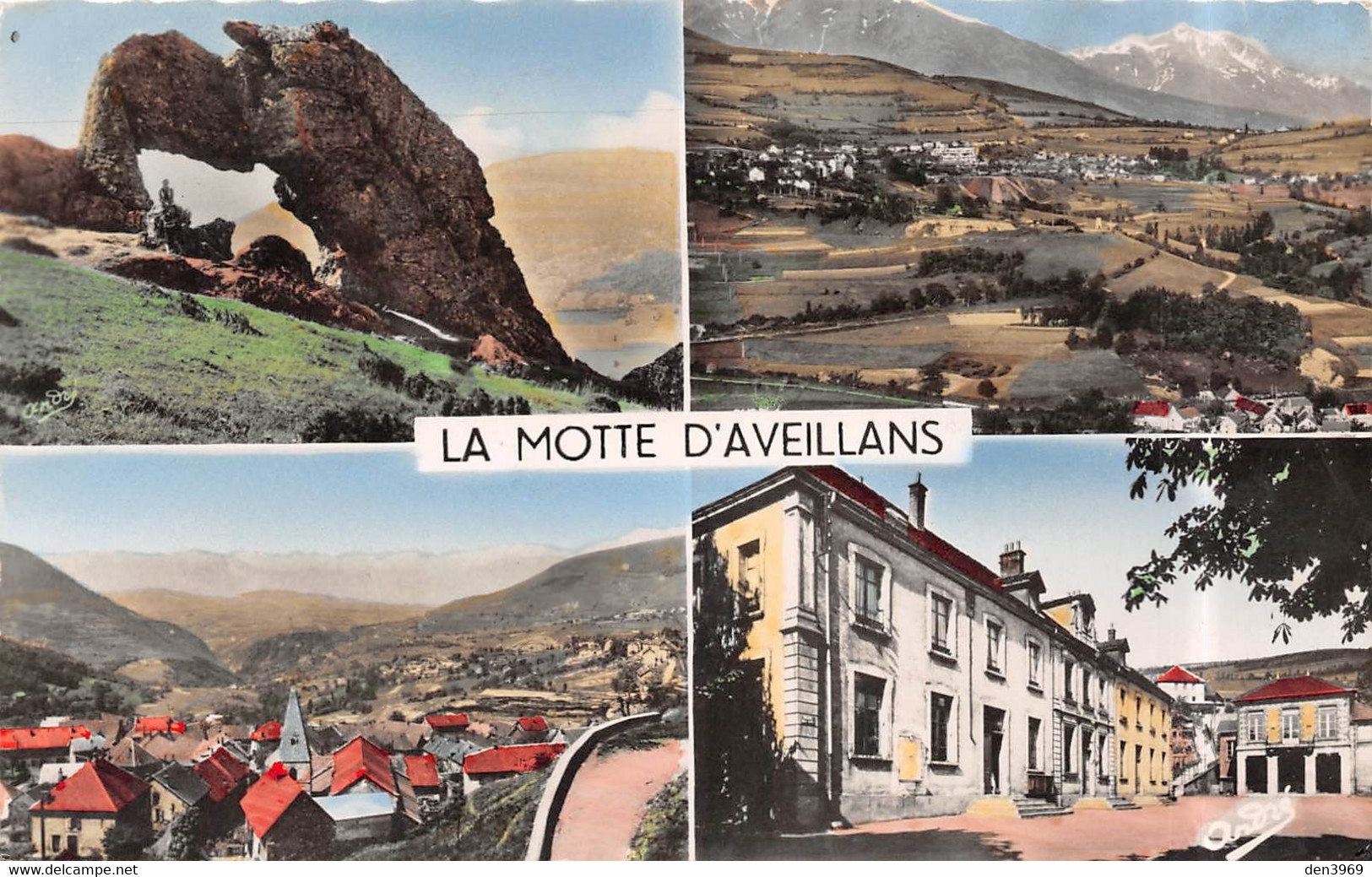 La MOTTE-d'AVEILLANS (Isère) - Vues générales - Pierre Percée - Mairie