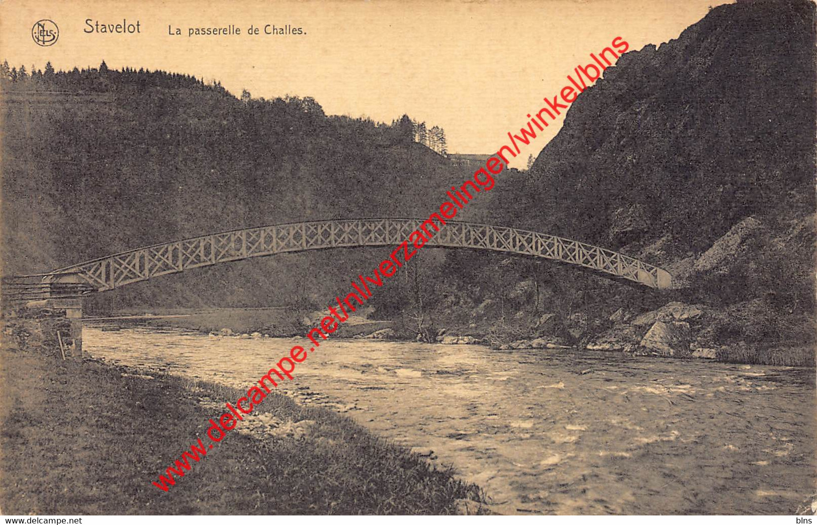 La passerelle de Challes - Stavelot