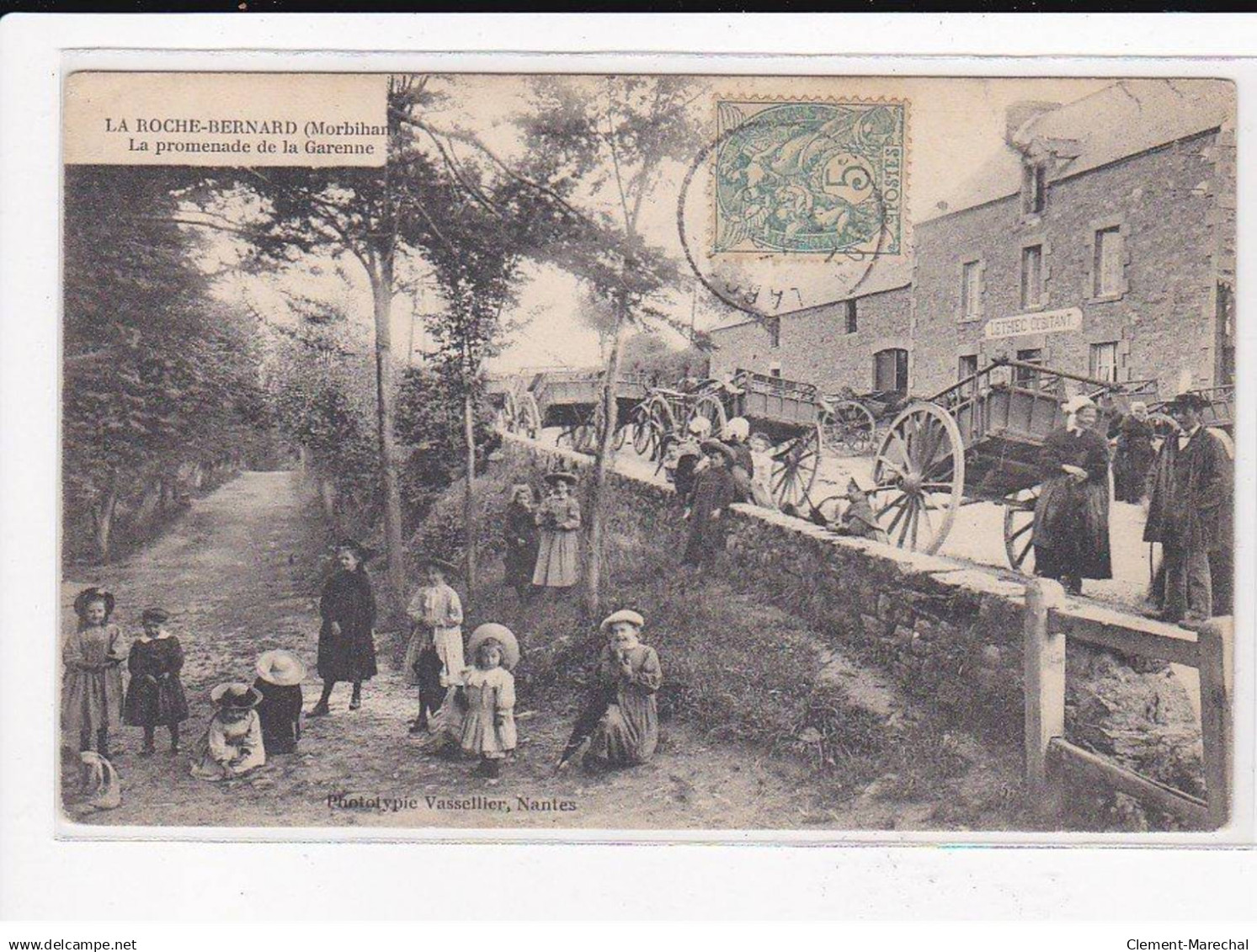 LA ROCHE-BERNARD : La promenade de la Garenne - très bon état