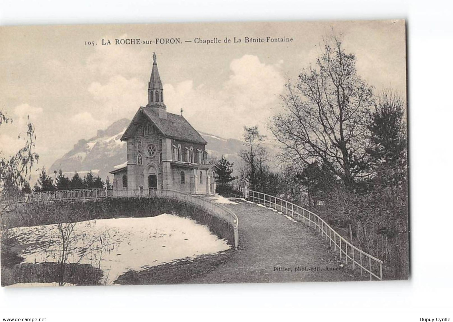 LA ROCHE SUR FORON - Chapelle de La Bénite Fontaine - état