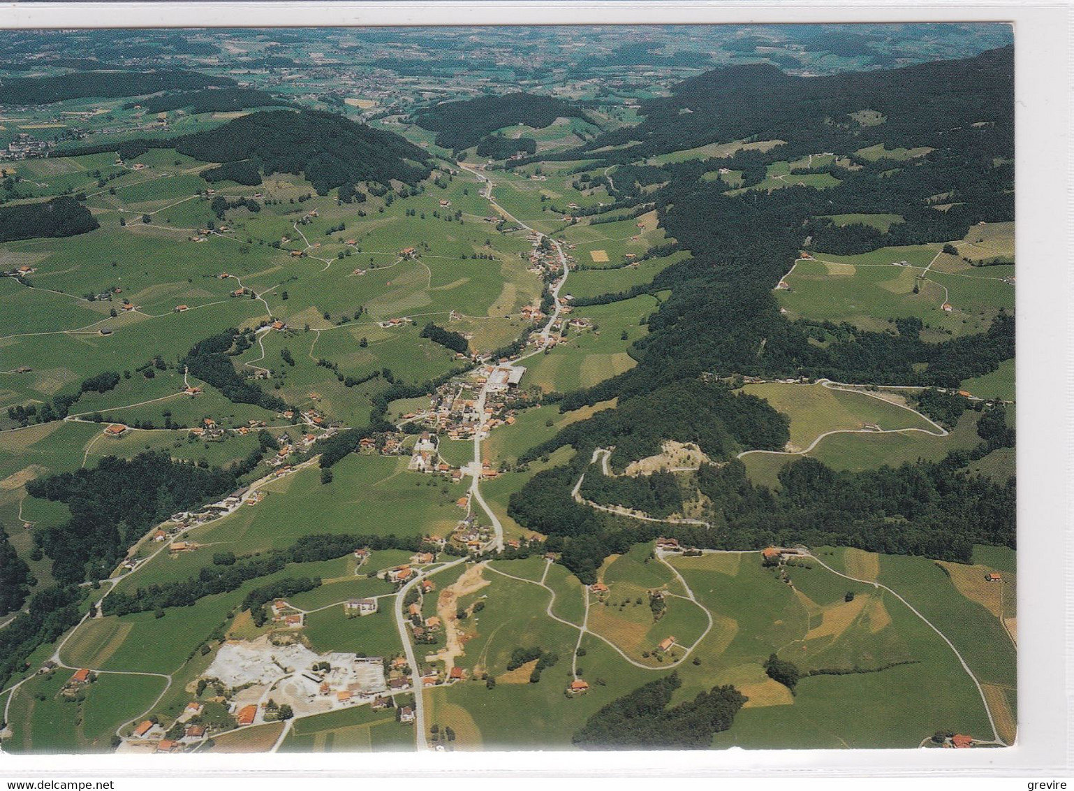 La Roche,  vue aérienne. Format 10 x 15