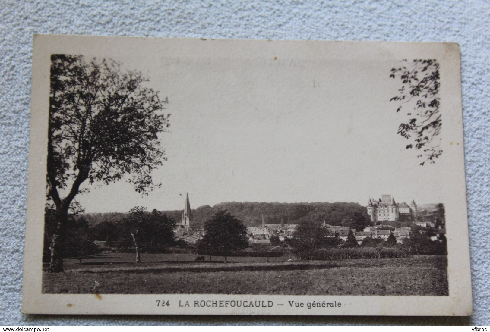 la Rochefoucauld, vue générale, Charente 16