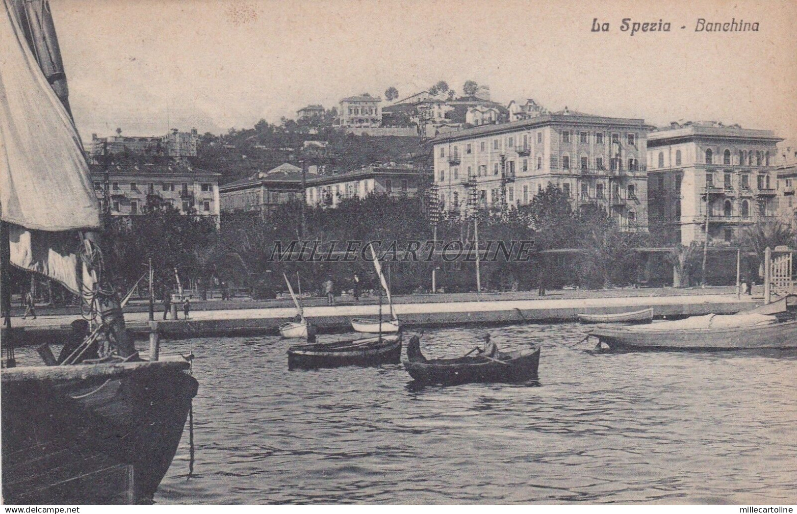 LA SPEZIA - Banchina 1921