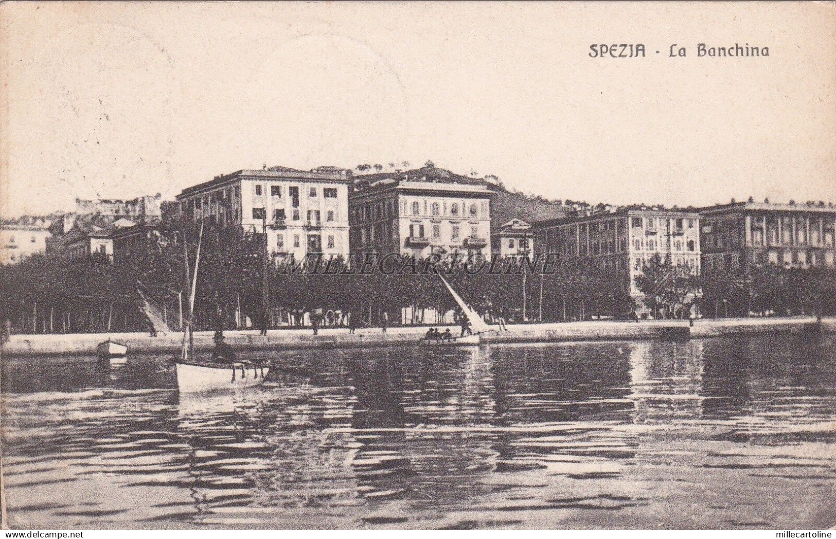 LA SPEZIA - La Banchina 1916