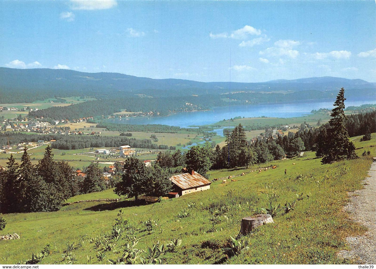 Lac de Joux l'Orient le Sentier le Chenit