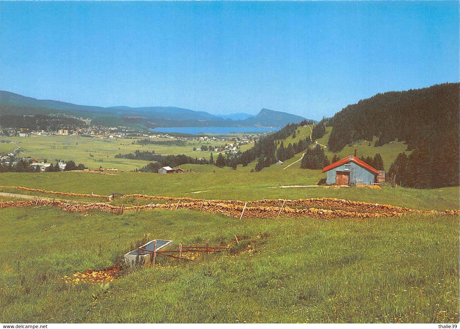 Lac de Joux le Brassus l'Orient le Sentier le Chenit