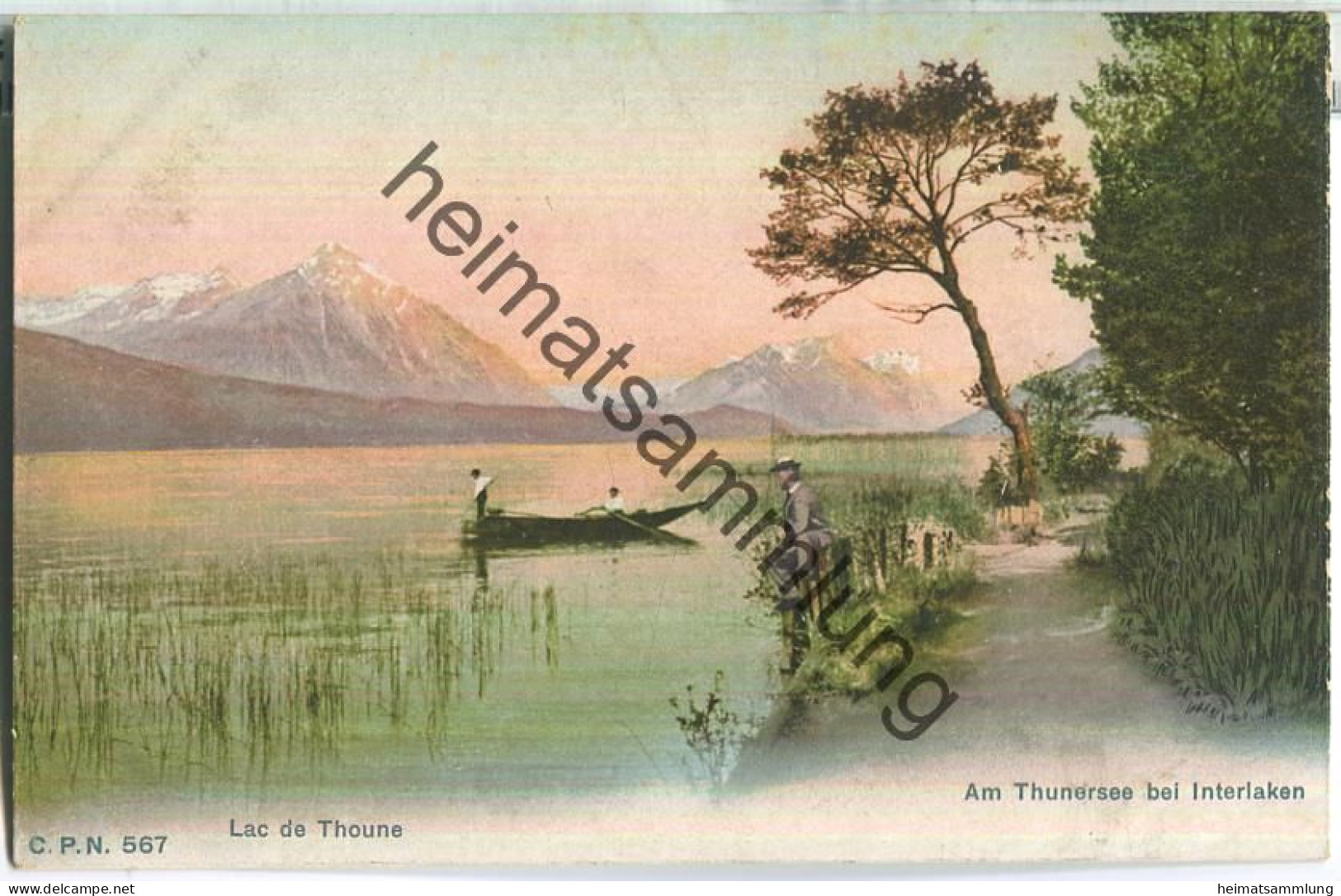 Lac de Thoune - Am Thunersee bei Interlaken