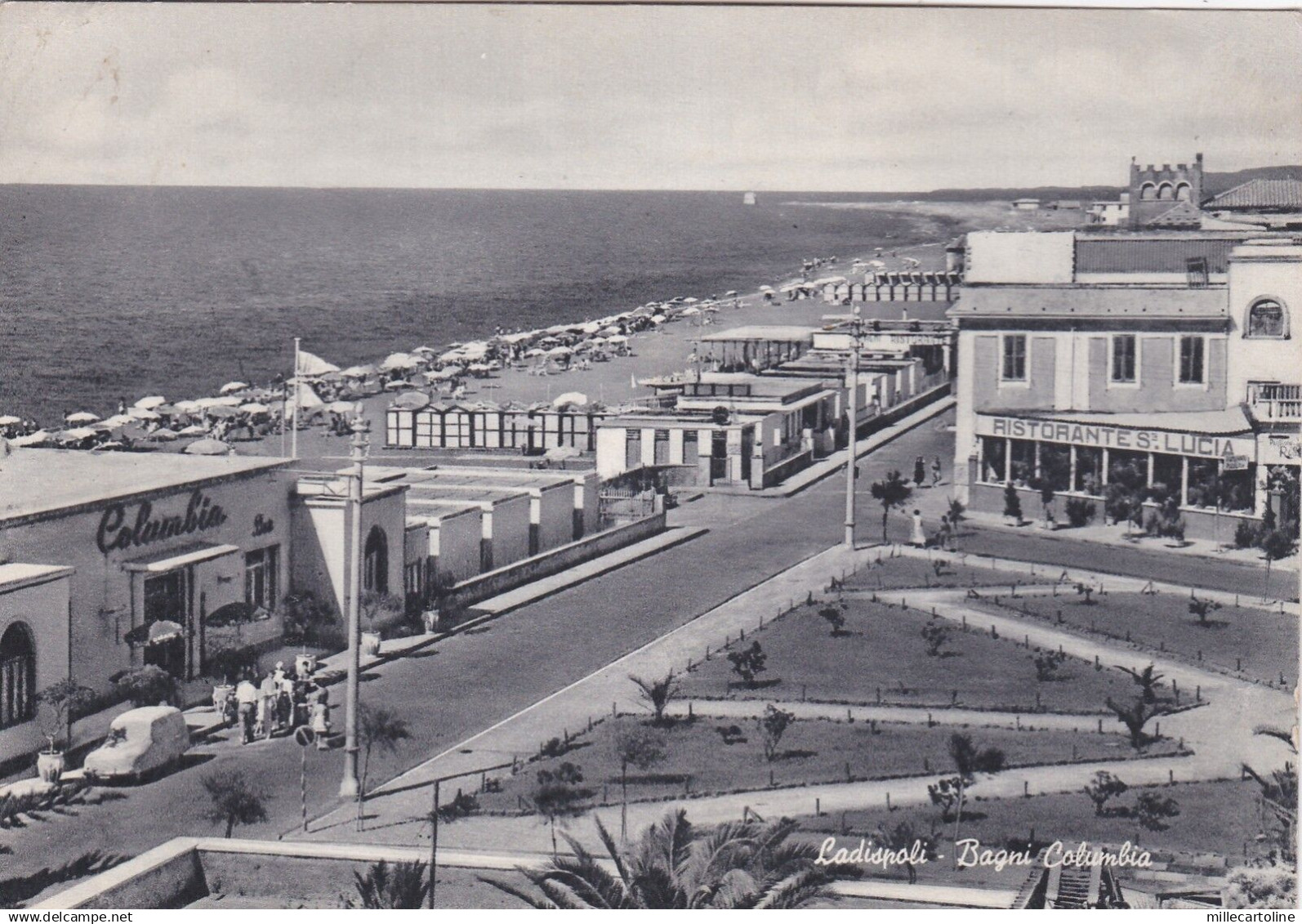 # LADISPOLI: BAGNI COLUMBIA  1955