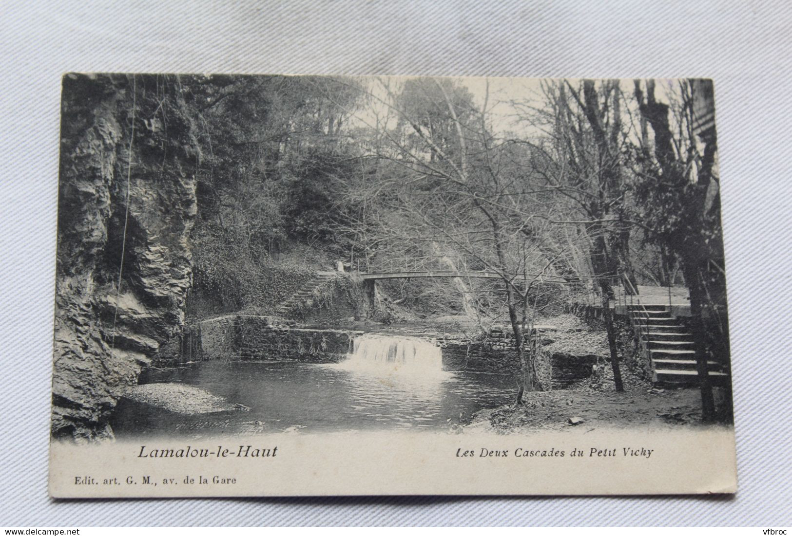 Lamalou les bains, les deux cascades du petit Vichy, Hérault 34