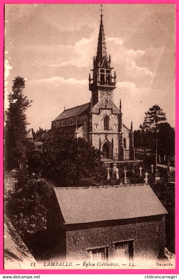 Lamballe - Eglise Coëtinieux - Cimetière - LL - SELECTA