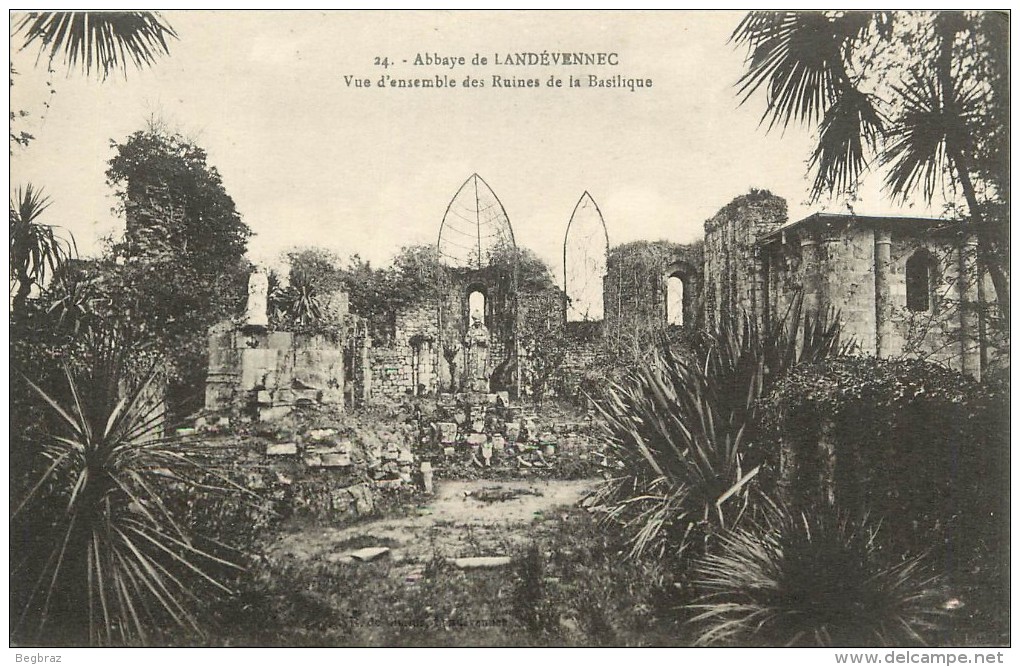 LANDEVENNEC      ABBAYE